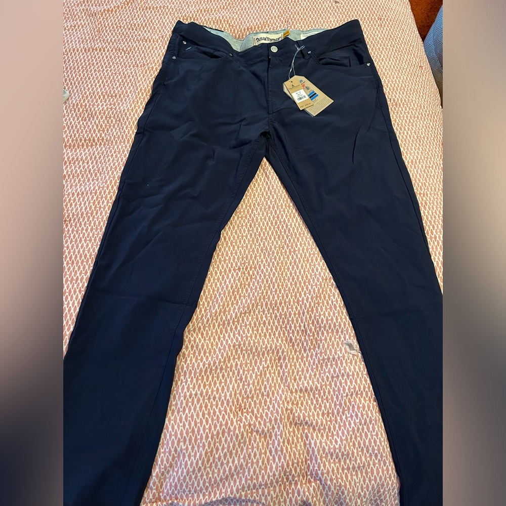 Tailor Vintage Navy Blue Tech Pants
